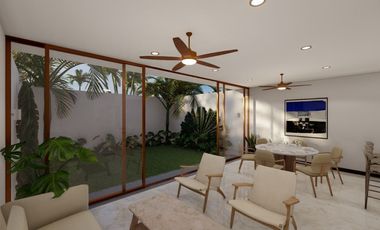 VILLA EN VENTA EN LA PLAYA DE CHUBURNA, MERIDA, YUCATAN
