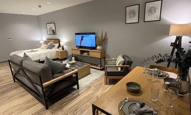 DEPARTAMENTO TIPO LOFT AMUEBLADO EN RENTA A COSTADO DE PROVIDENCIA, GUADALAJARA