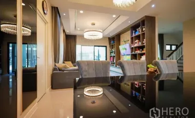 For rent or sale 4 Bedroom Detached House in Setthasiri Wongwaen-Lamlukka in Bueng Kham Phroi, Lam Luk Ka, Pathum Thani