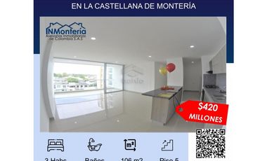 VENTA DE APARTAMENTO EN LA CASTELLANA DE MONTERA
