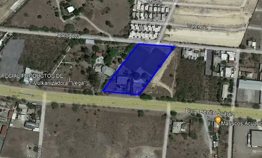 Terreno comercial en renta en Cadereyta