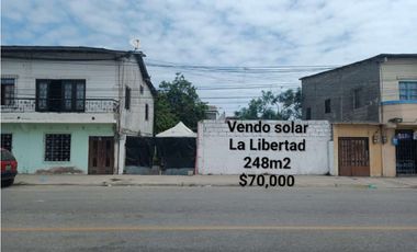VENTA TERRENO centro de  LIBERTAD, Provincia Santa Elena