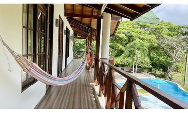 CASA CAMPESTRE EN VENTA EN  SANTA MARTA -CABAÑA EN VENTA EN LA SIERRA NEVADA