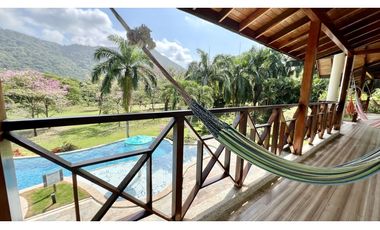 CASA CAMPESTRE EN VENTA EN  SANTA MARTA -CABAÑA EN VENTA EN LA SIERRA NEVADA