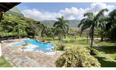 CASA CAMPESTRE EN VENTA EN  SANTA MARTA -CABAÑA EN VENTA EN LA SIERRA NEVADA