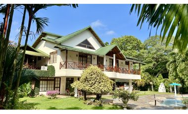 CASA CAMPESTRE EN VENTA EN  SANTA MARTA -CABAÑA EN VENTA EN LA SIERRA NEVADA