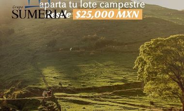 Terrenos residenciales en proyecto vinícola a 30 minutos de la ciudad