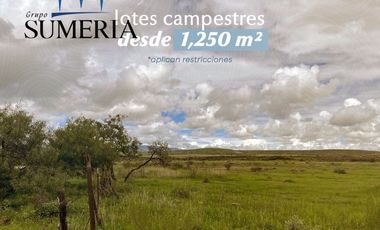 Terrenos residenciales en proyecto vinícola a 30 minutos de la ciudad