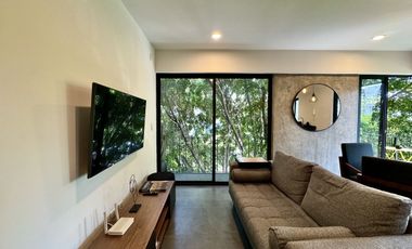 Increíble departamento amueblado en renta en Roma Sur.