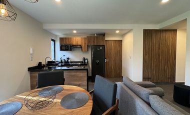 Increíble departamento amueblado en renta en Roma Sur.