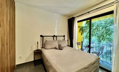 Increíble departamento amueblado en renta en Roma Sur.