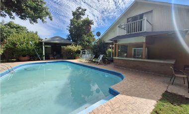 Venta Parcela 6D 6B con piscina, quincho, estacionamiento, Calle Larga