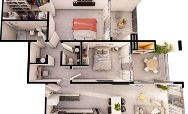 Departamento en venta en Wilde Este