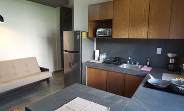 Departamento amueblado en renta en Burocratas, Carmen Campeche