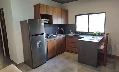 Departamento amueblado en renta en Burocratas, Carmen Campeche
