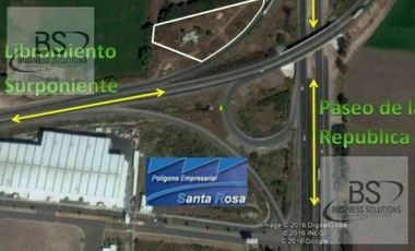 Terreno en Renta Frente al Polígono Empresarial Santa Rosa J