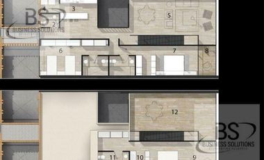 Departamento (Penthouse) amueblado en renta Punta Juriquilla