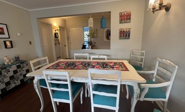 Departamento  duplex primera línea con  vista al mar.