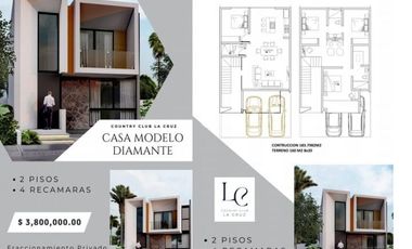 CASAS EN PREVENTA COUNTRY CLUB LA CRUZ
