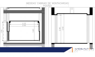 IB-CM0226 - Bodega Vertical en Renta en Álvaro Obregón, 770 m2.