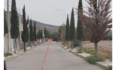 Terreno San Juan TIlcuautla, mpio. de San Agustín Tlaxiaca, Hgo.