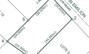 1150M2 Prop. Privada de oportunidad en valle de Guadalupe