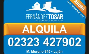 Casa en alquiler en Las Praderas de Lujan