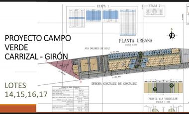 VENTA de LOTES en GIRON