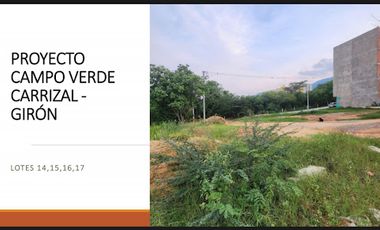 VENTA de LOTES en GIRON