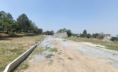 Lotes en venta dentro de fraccionamiento cerrado en Acuitlapilco, Tlaxcala.