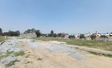 Lotes en venta dentro de fraccionamiento cerrado en Acuitlapilco, Tlaxcala.