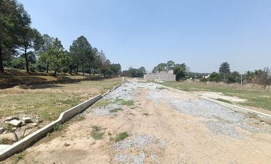Lotes en venta dentro de fraccionamiento cerrado en Acuitlapilco, Tlaxcala.