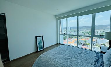 Departamento en renta amueblado Juriquilla Towers Qro GPS