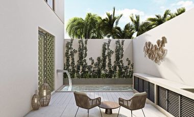 Villas en preventa en San Benito a una cuadra de la playa