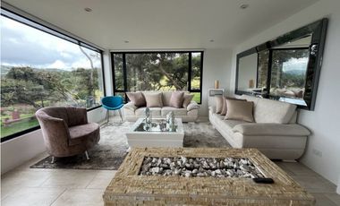 Vendo linda casa campestre con zona verde  y  espectacular vista
