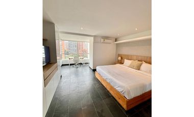 HERMOSO APARTAMENTO AMOBLADO EN EL POBLADO EN SAN FERNANDO PLAZA