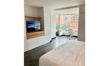 HERMOSO APARTAMENTO AMOBLADO EN EL POBLADO EN SAN FERNANDO PLAZA