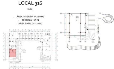 Local en renta en Punto Laguna. Towers, Mall and Hotel