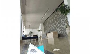 Amplio apartaestudio de 67m2 en Primera Linea de Mar, Bello Horizonte.