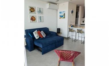 Amplio apartaestudio de 67m2 en Primera Linea de Mar, Bello Horizonte.