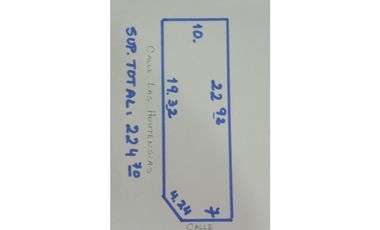 Terreno en barrio FRENTE MAR