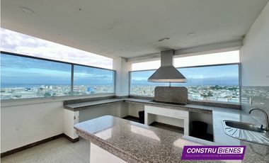 SUITE VISTA AL MAR EN EDIFICIO ARRECIFE, SUR DE MANTA 