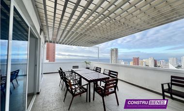 SUITE VISTA AL MAR EN EDIFICIO ARRECIFE, SUR DE MANTA 
