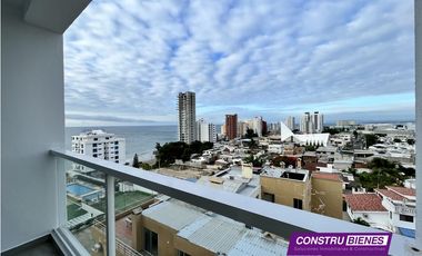 SUITE VISTA AL MAR EN EDIFICIO ARRECIFE, SUR DE MANTA 