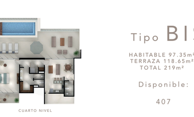 Departamento en venta Mérida Yucatán, Turena Kinu Telchac Puerto