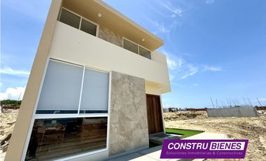 CASAS FRENTE AL MAR EN URB. PUNTA ARRECIFE - MANTA JARAMIJO 