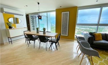 Se alquila apartamento amoblado en Costa del este