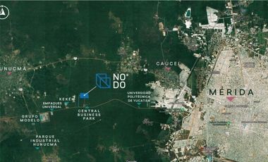 Terreno industrial en venta Mérida Yucatán, Nodo Hunucmá