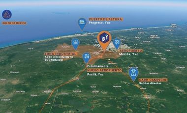 Bodega industrial en venta Mérida Yucatán, Tixcacal Caucel