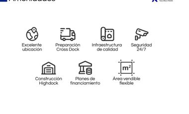 NAVES NDUSTRIALES  EN PREVENTA EN ANTARES TECHNO PARK